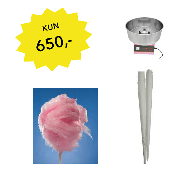 candyfloss, udlej